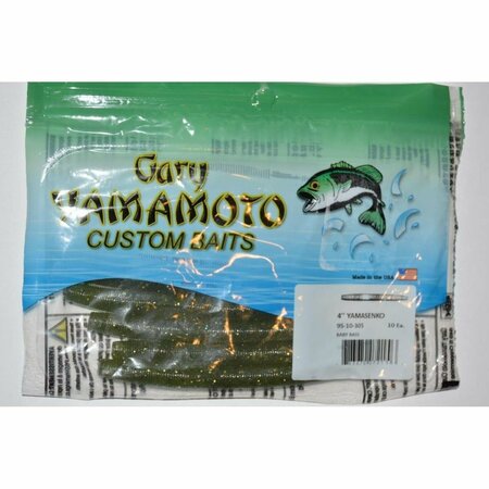 YAMAMOTO 4 in. Senko Baby Bass Fishing Lure, 10PK YAM-9S-10-305